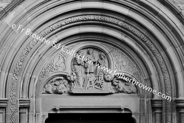 CATHEDRAL PANEL OVER NORTH DOOR